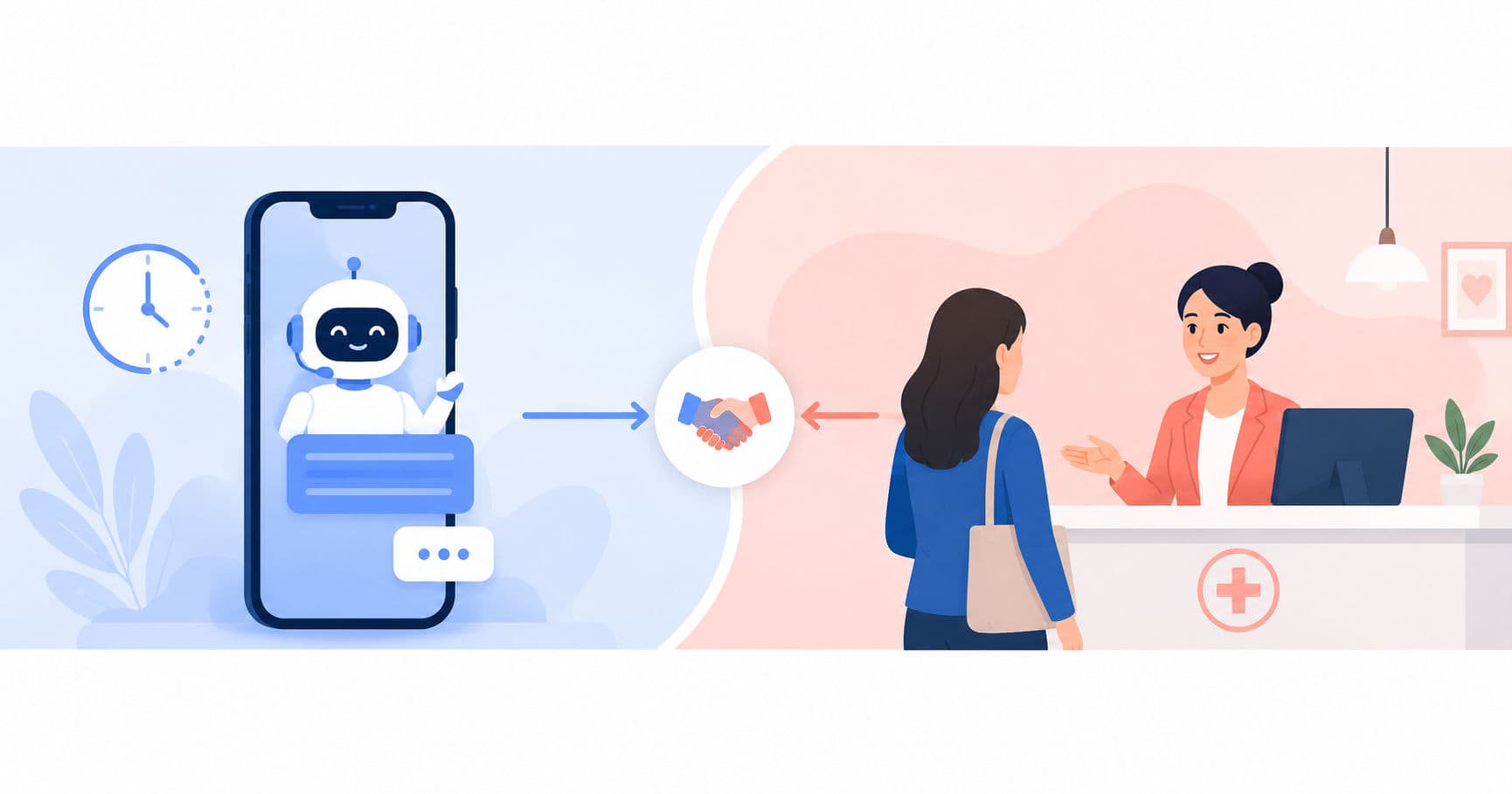AI Chatbots vs Human Front Desk: Who Wins Patients in 2026?