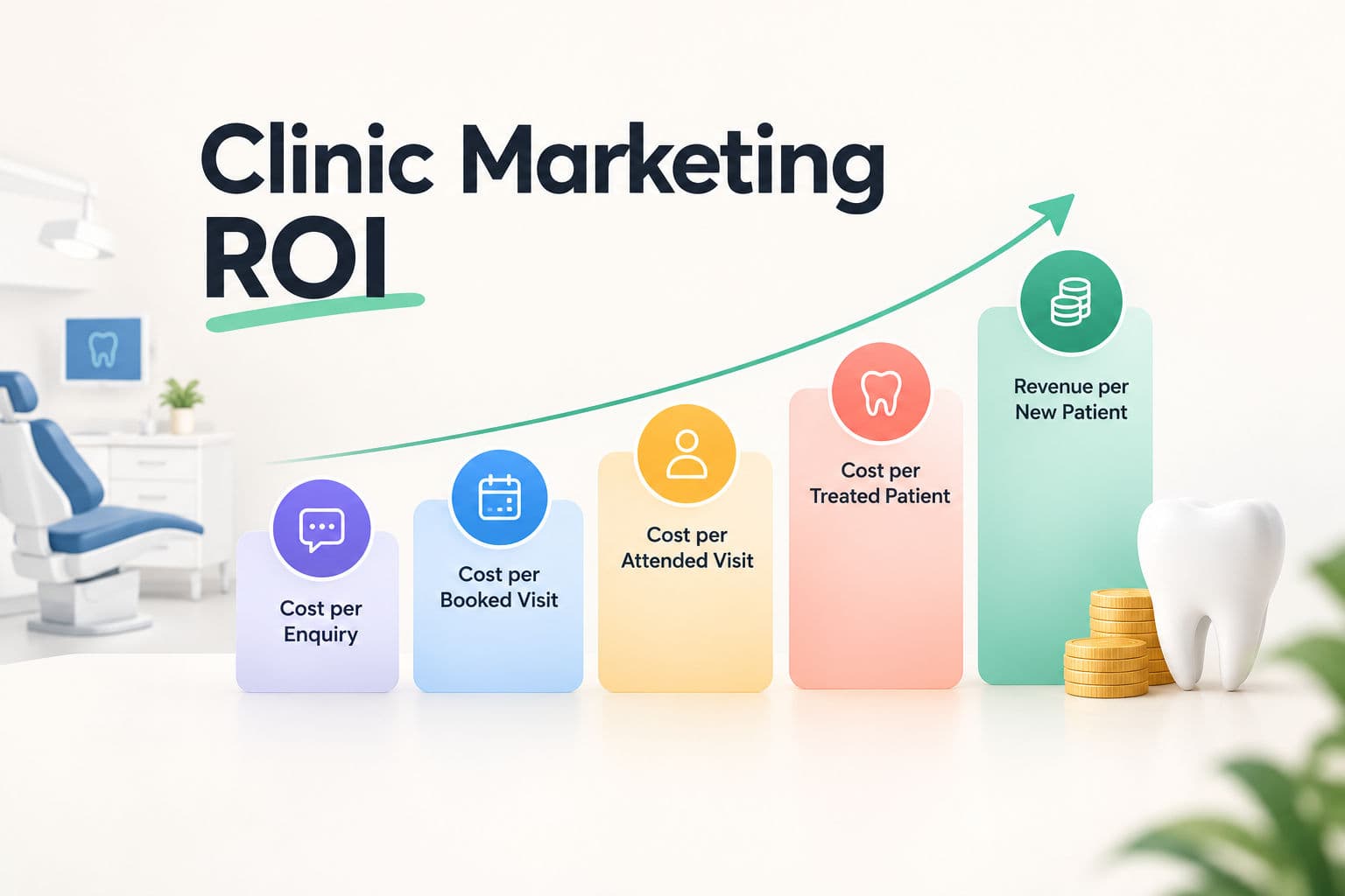 Clinic Marketing ROI: 5 Numbers That Show Real Returns