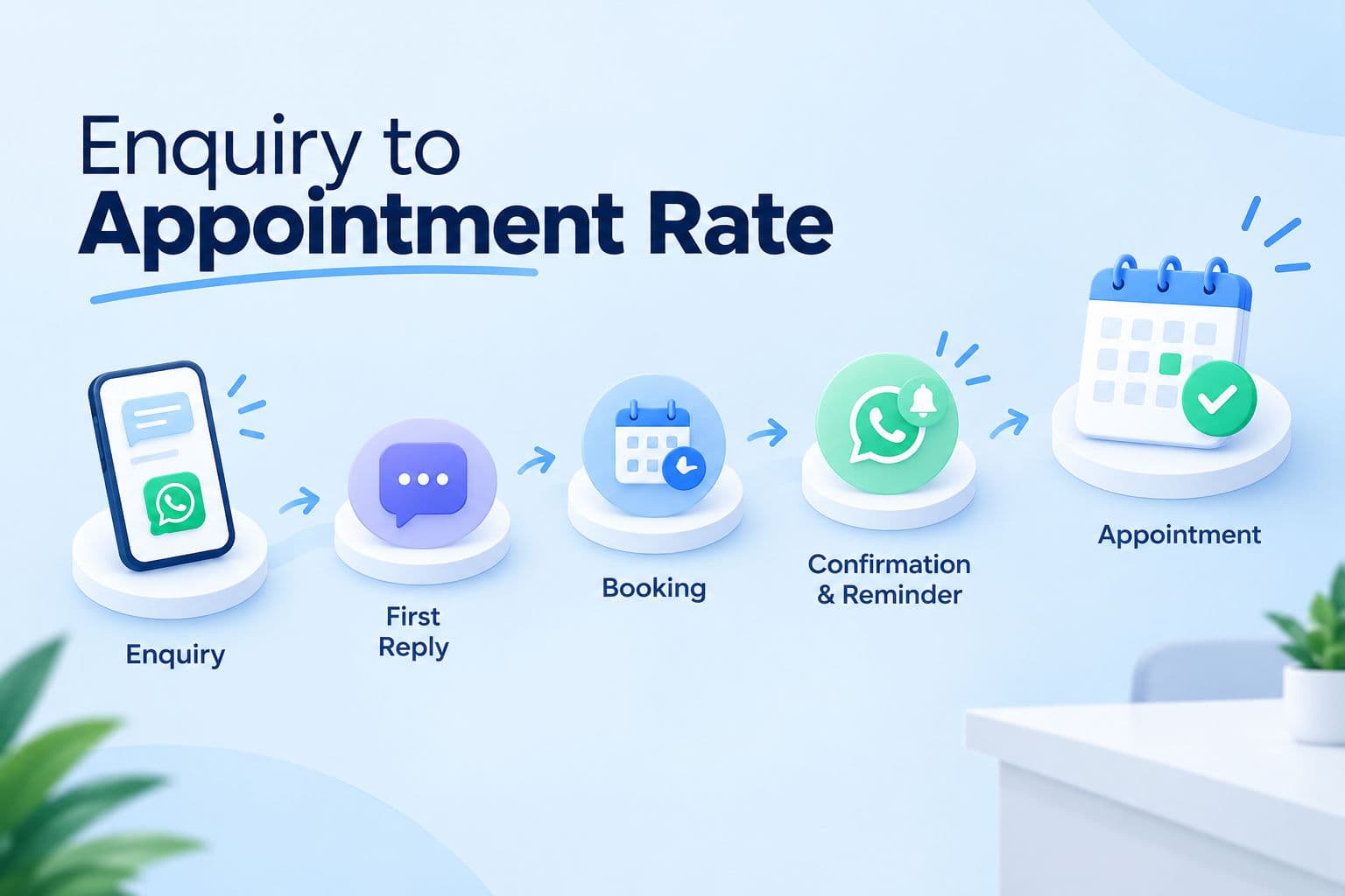 Enquiry to Appointment Rate: 6 Fixes Every Clinic Needs